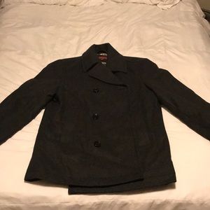 Gorgeous Dark Gray Merona Peacoat